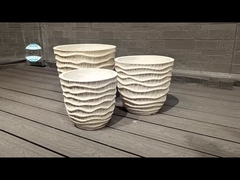 Κρέμα σύνθετο πηλό γλάρο με απαλό χειροποίητο σχέδιο