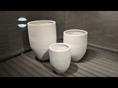 D450*H600 Φυτέας από ίνες αργίλης για κάψιμο μπάρμπεκιου και κάψιμο κάμπινγκ με φούρνο άνθρακα