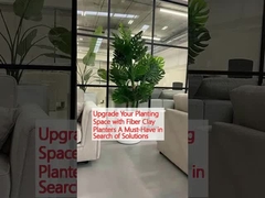 Αναβαθμίστε το χώρο φύτευσης σας με φυτευτές από ινώδη πηλό