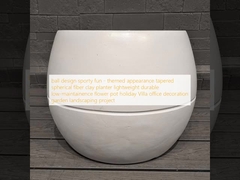 Σχεδιασμός μπάλας αθλητική διασκέδαση - θεματική εμφάνιση κωνική σφαιρική ινώδης πηλόποδα ελαφρύ βάρος ανθεκτική χαμηλή συντήρηση φυτική γλάστρα διακοπές βίλα διακόσμηση γραφείων κήπος τοπίο έργο