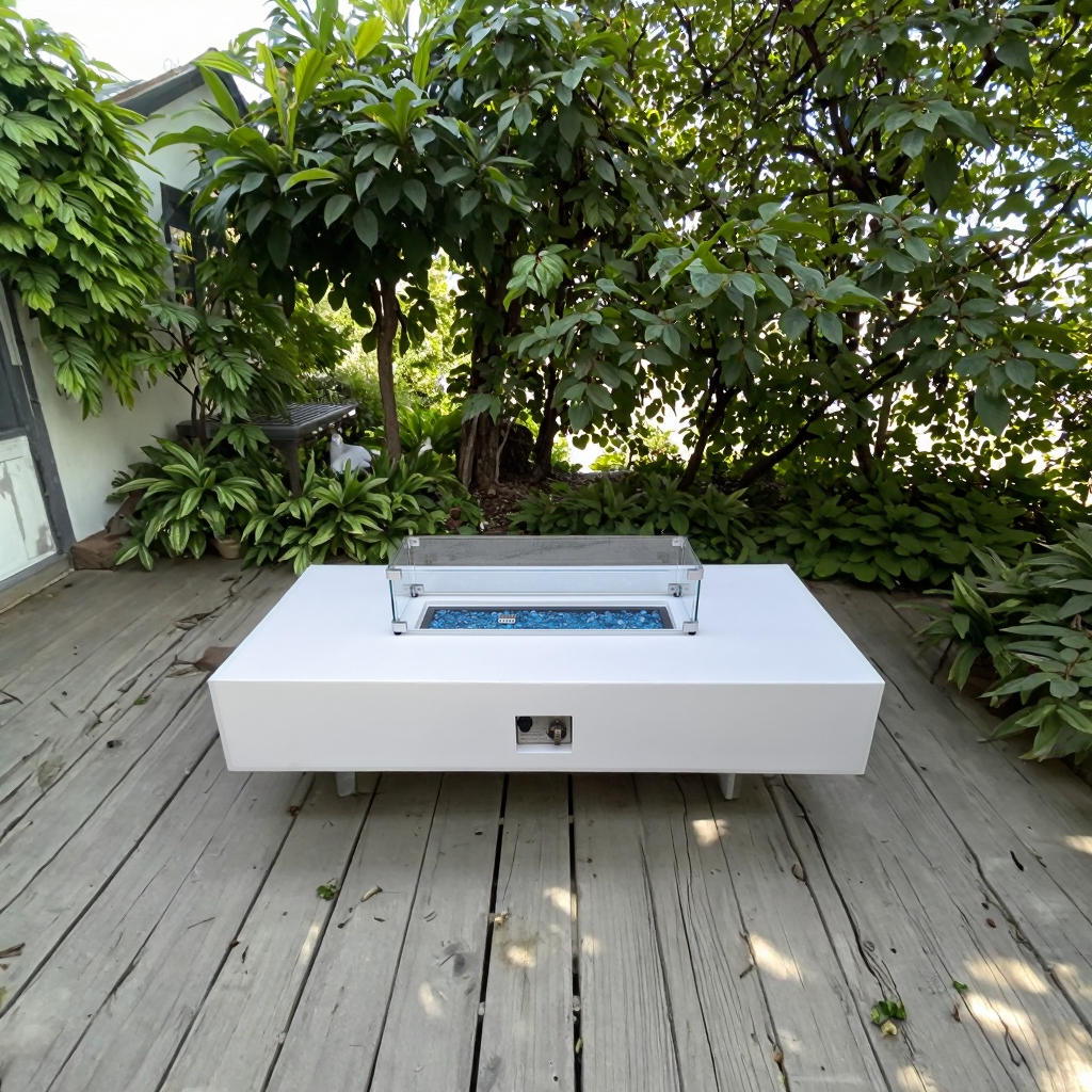 Τελευταία εταιρικά blogs για Turn “City Skyline” into a Private Fireplace Area —— Cement Gas Leisure Table