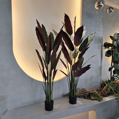 Αγορά Ανθεκτικός στον καιρό ρεαλιστικός ψεύτικος ανεμιστήρας Φοινικό δέντρο για πλούσια διακόσμηση 110 εκατοστά online manufacture