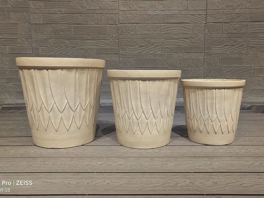 Αγορά Κλειστό ξενοδοχείο κήπος σπίτι ενισχυμένο πηλό φυτευτή με τρύπες αποχέτευσης και ενσωματωμένο σύστημα online manufacture