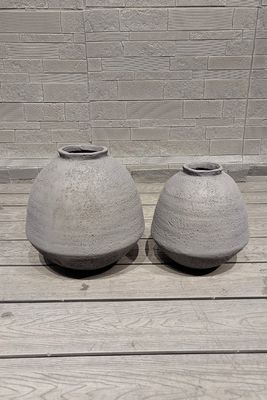 Αγορά 5-6 έτη Ζωή Ενισχυμένος φυτευτής από πηλό ανθεκτικός σε καιρικές συνθήκες με υλικό από ίνες πηλού online manufacture