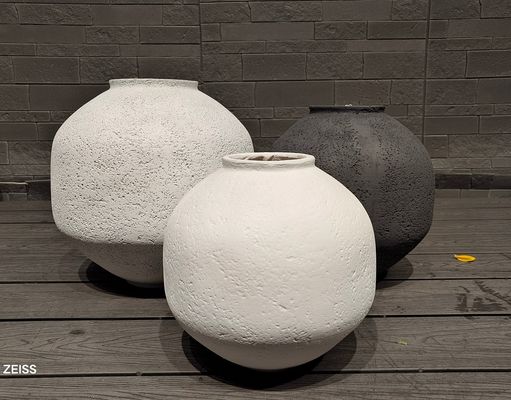 Αγορά Προσαρμοσμένο Φυτευτήρι από Fiber Clay και Ανθεκτικό στις Τρύπες Αποστράγγισης Παγετού online manufacture