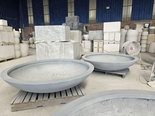 Αγορά Υπερμεγέθης ρηχής κυκλικής στρογγυλής ινώδους αργίλης Φυτέας Κήπος Πάρκο Succulents Γη καλύπτει το τοπίο online manufacture