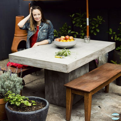Home Garden Premium Σιδηρούχιο Πίνακα Σετ Για Εξωτερικά Έπιπλα GRC Έπιπλα Πίνακα