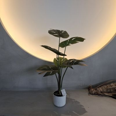 70cm Τεχνητό δέντρο Monstera Τεχνητά φυτά για εσωτερικούς / εξωτερικούς χώρους